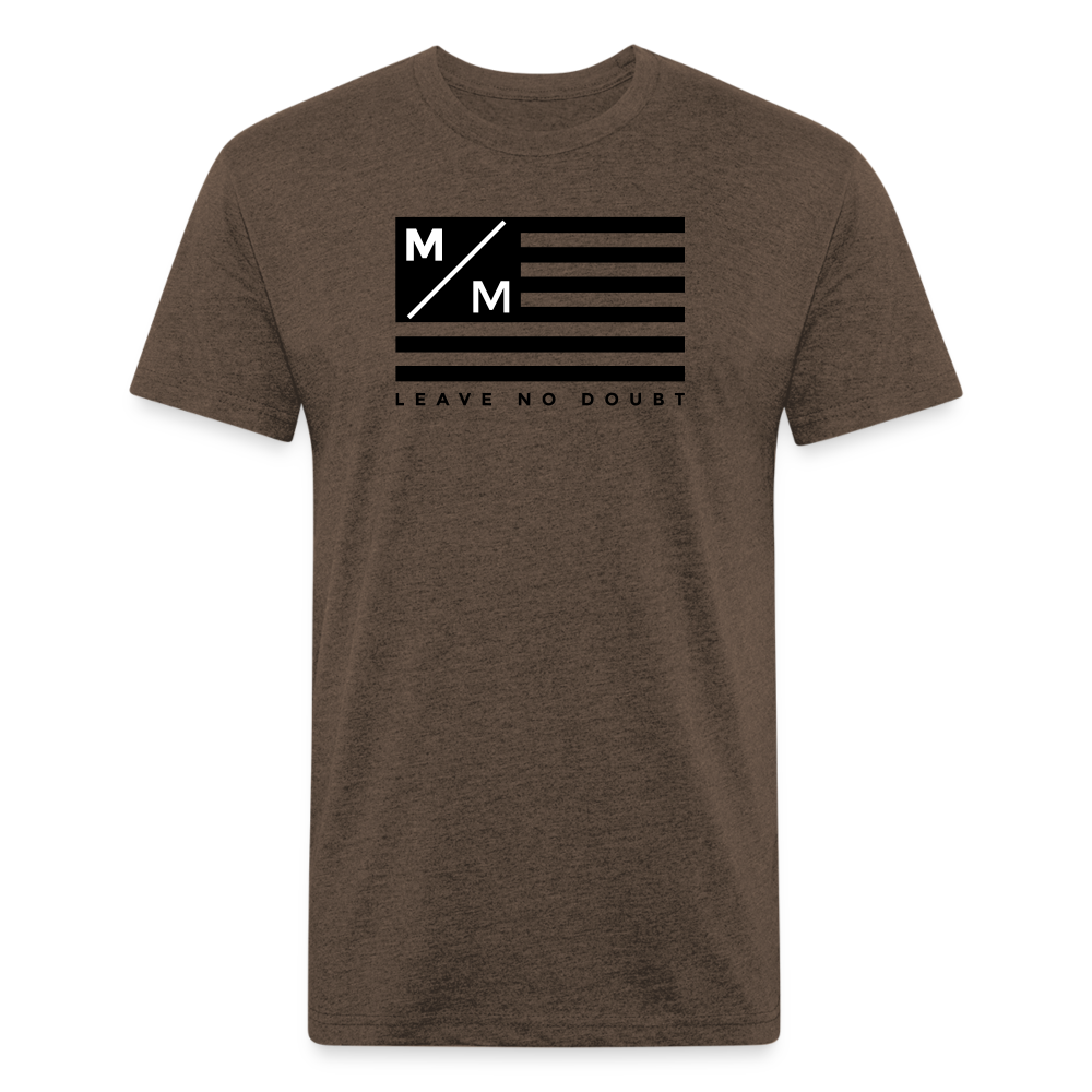 M/M Flag- Unisex T-Shirt - heather espresso