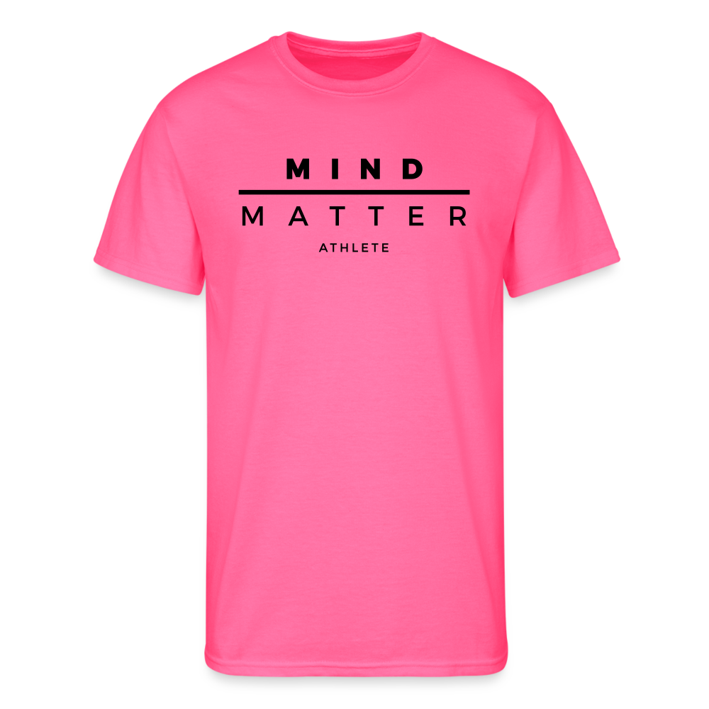 MM Athlete - Men’s 50/50 perfromance T-Shirt - neon pink