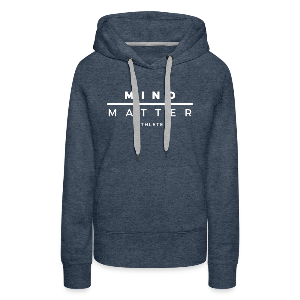 MM Athlete- Women’s Premium Hoodie - heather denim