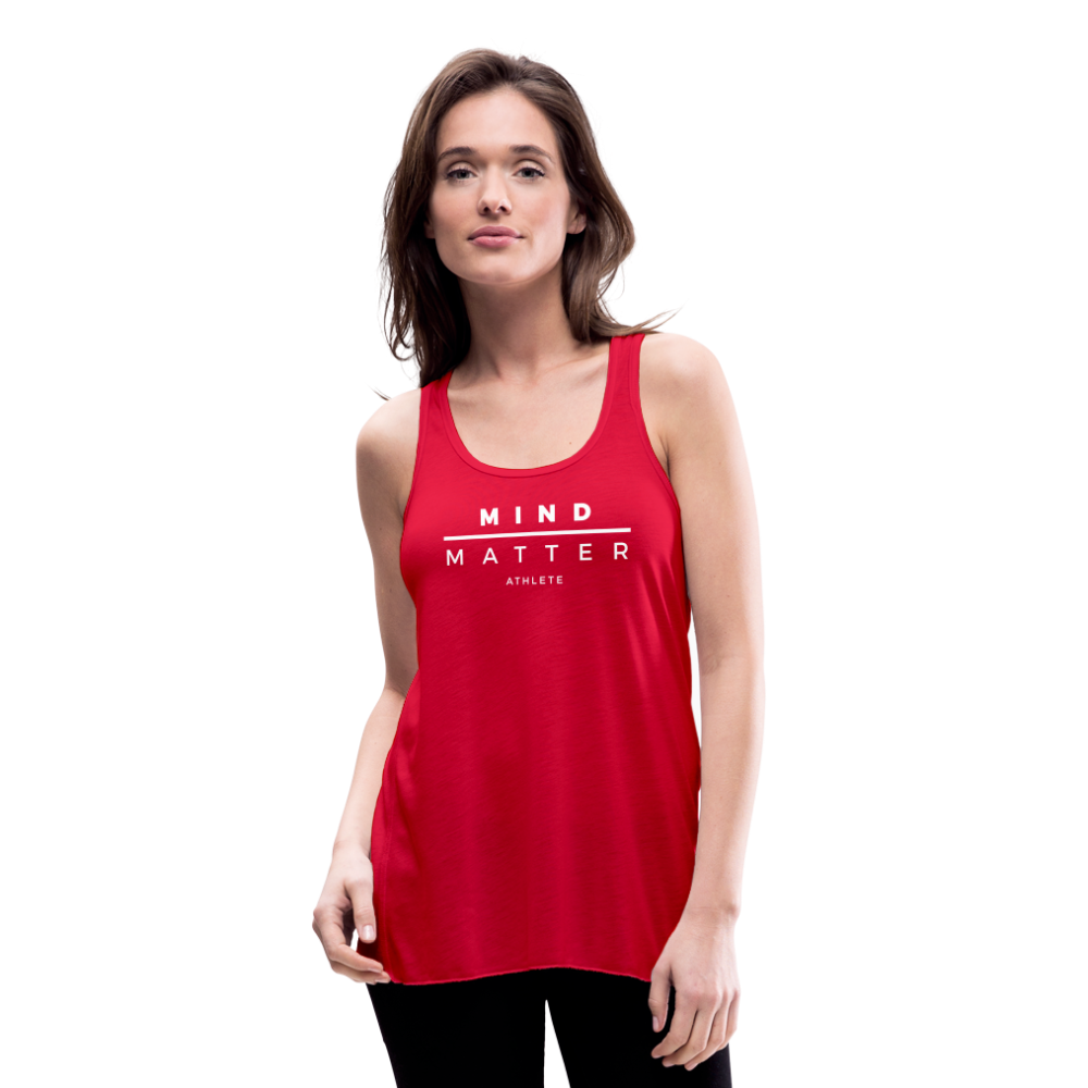 MM Athlete- Women's Flowy Tank Top - red