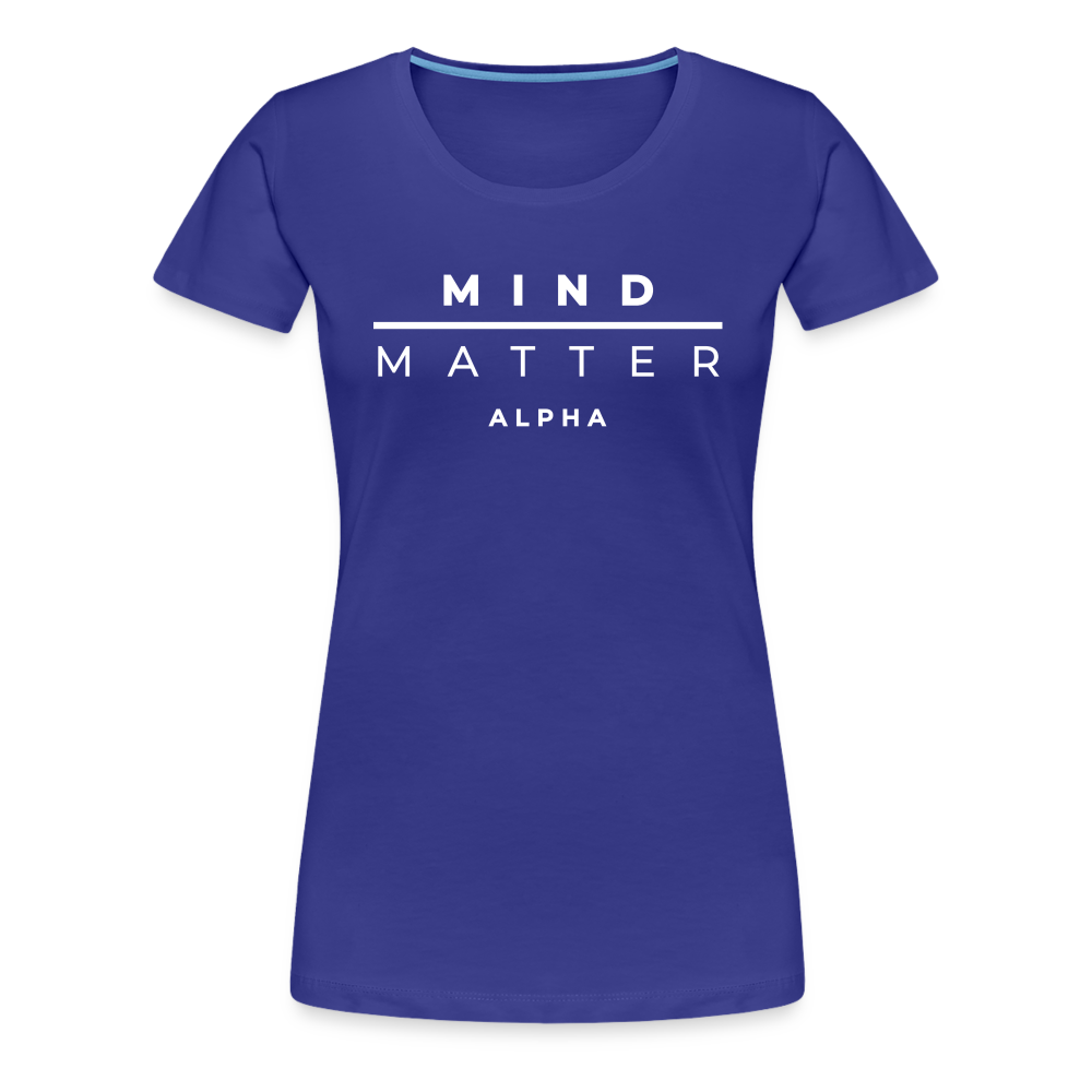 MM Alpha- Women’s Premium T-Shirt - royal blue