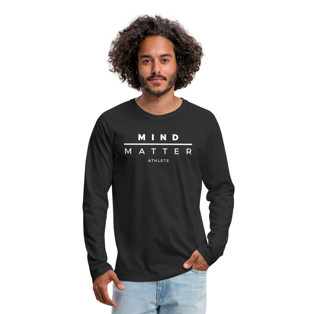 MM Athlete- Men's Premium Long Sleeve T-Shirt - black