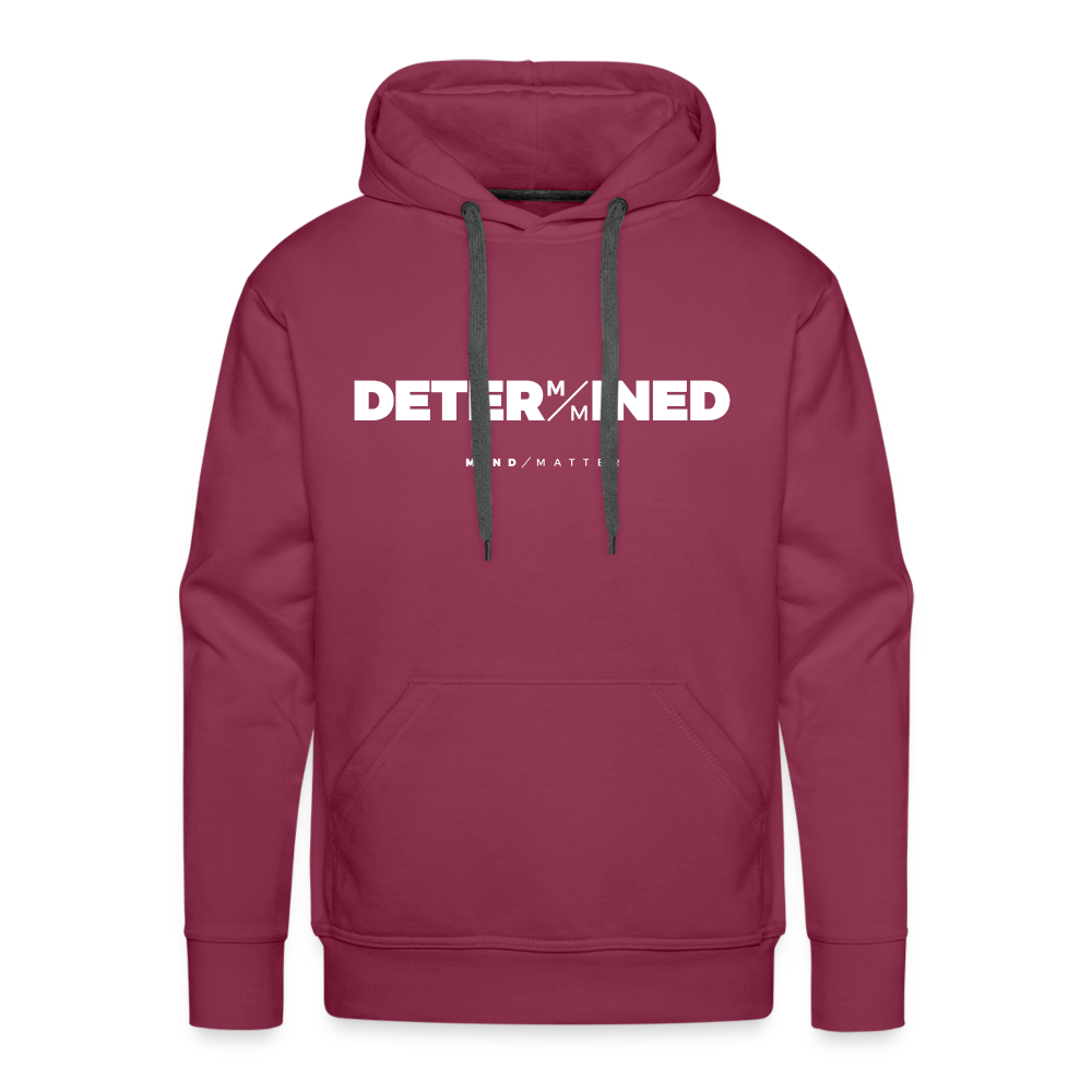 Determined- Men’s Premium Hoodie - burgundy