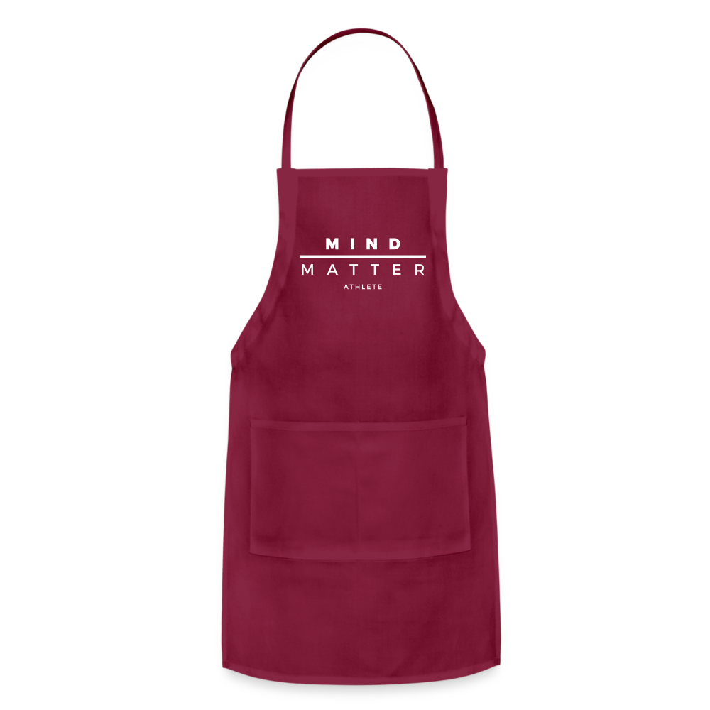 MM Athlete - Adjustable Apron - burgundy