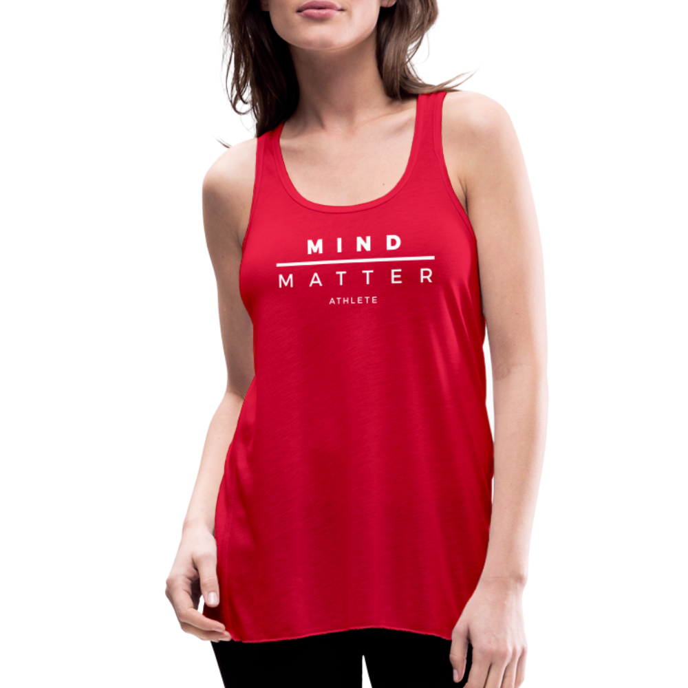 MM Athlete- Women's Flowy Tank Top - red