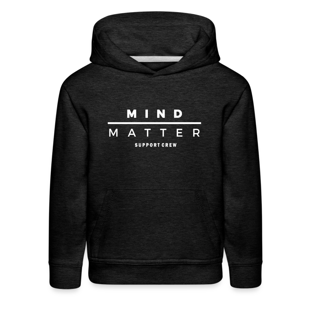 MM Support Crew- Kids‘ Premium Hoodie - charcoal grey