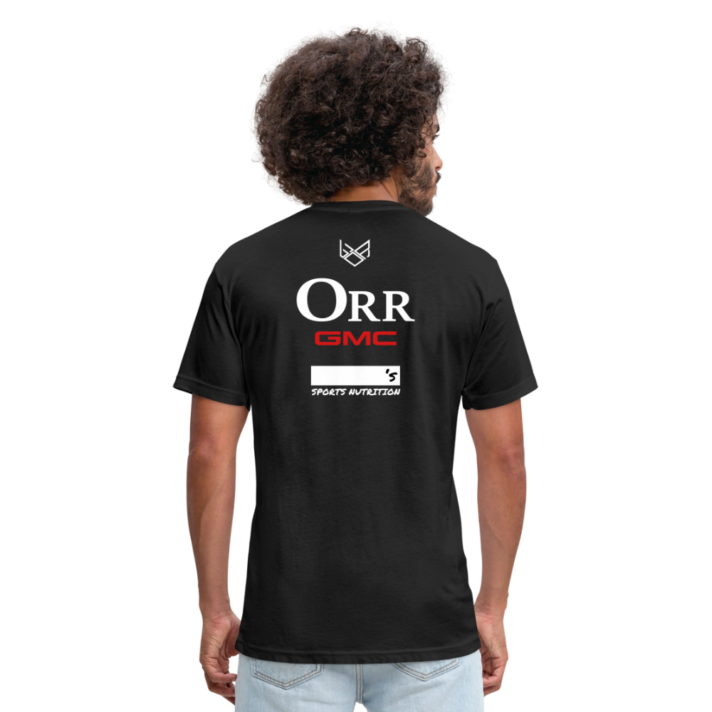 Legacy Racing Sponsors - Fitted Cotton/Poly T-Shirt by Next Level - black