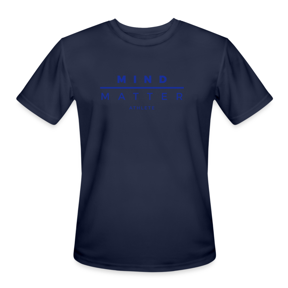 MM Athlete Blue- Men’s Moisture Wicking Performance T-Shirt - navy