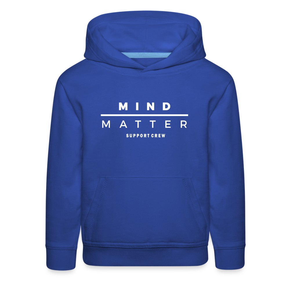 MM Support Crew- Kids‘ Premium Hoodie - royal blue