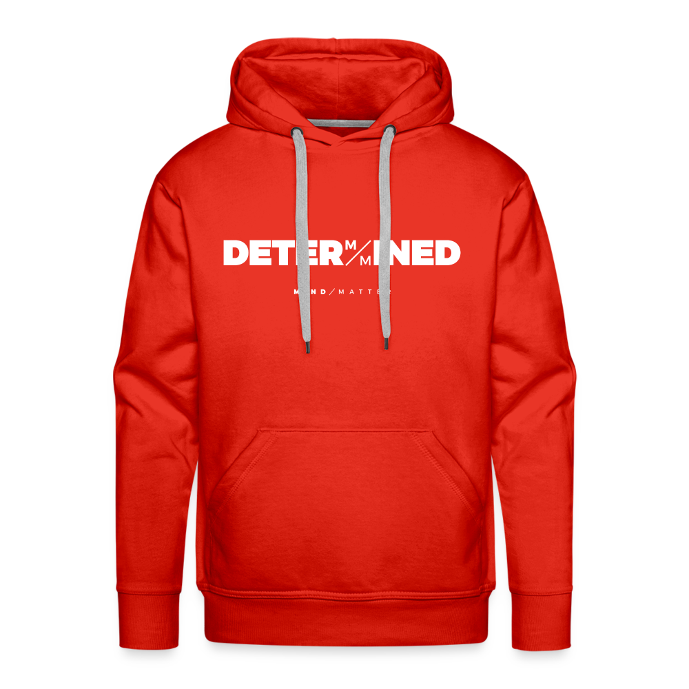 Determined- Men’s Premium Hoodie - red