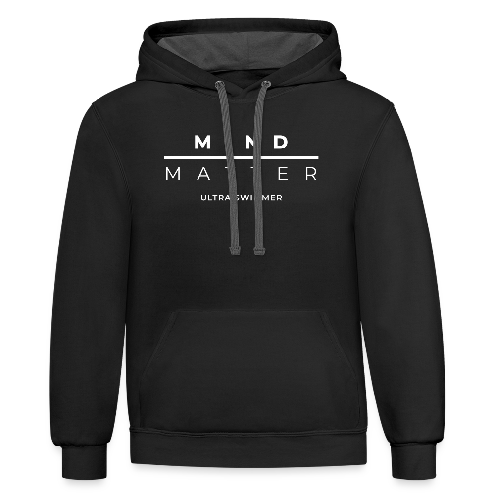 MM Ultra Swimmer - Contrast Hoodie - black/asphalt
