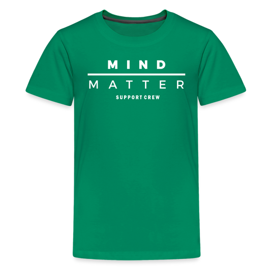 MM Support Crew- Kids' Premium T-Shirt - kelly green