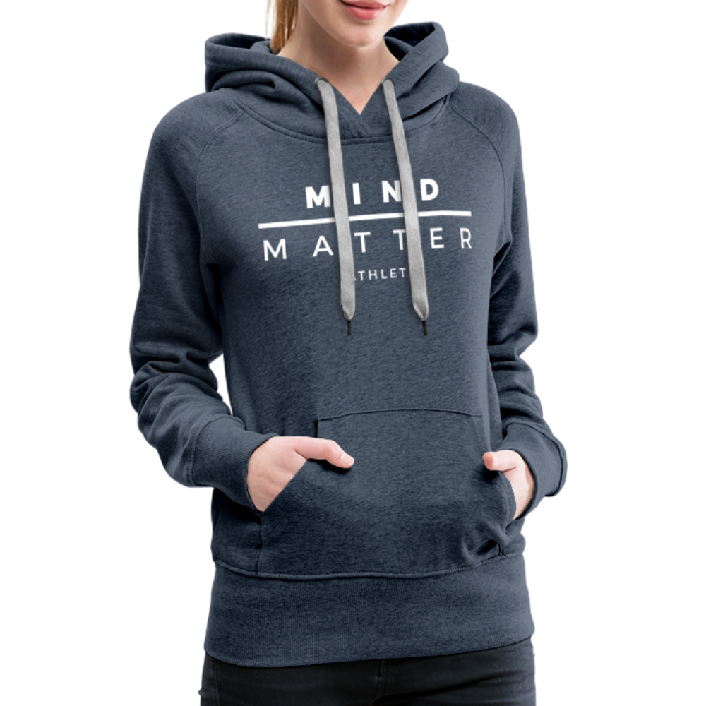 MM Athlete- Women’s Premium Hoodie - heather denim