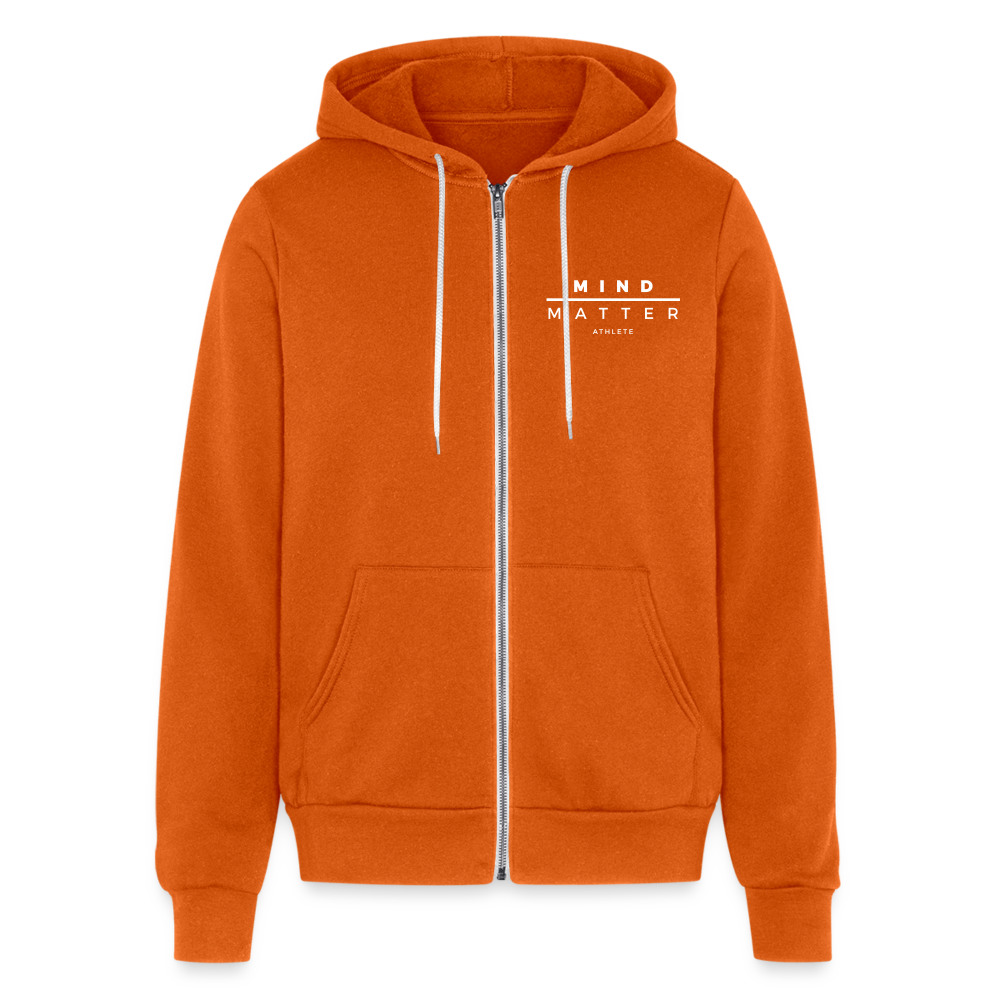 MM Athlete - Bella + Canvas Unisex Full Zip Hoodie - autumn