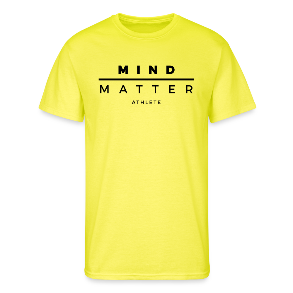 MM Athlete - Men’s 50/50 perfromance T-Shirt - neon yellow