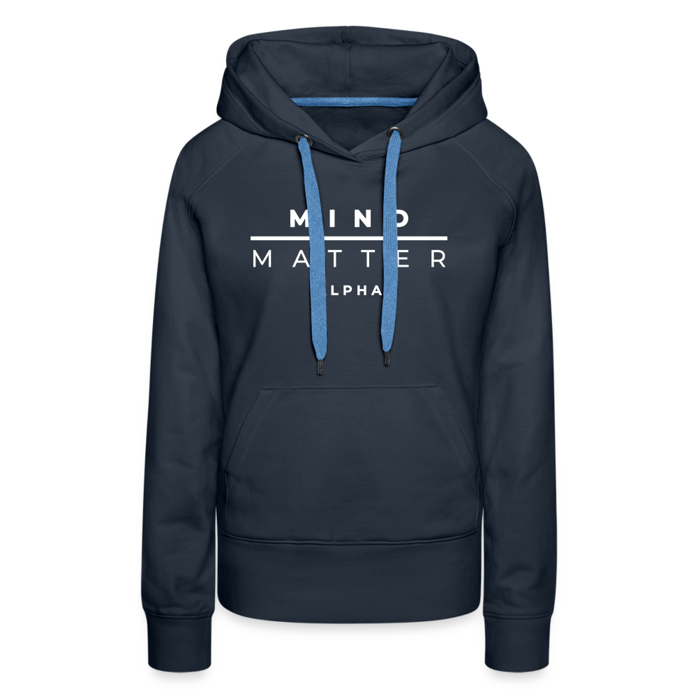MM Alpha- Women’s Premium Hoodie - navy