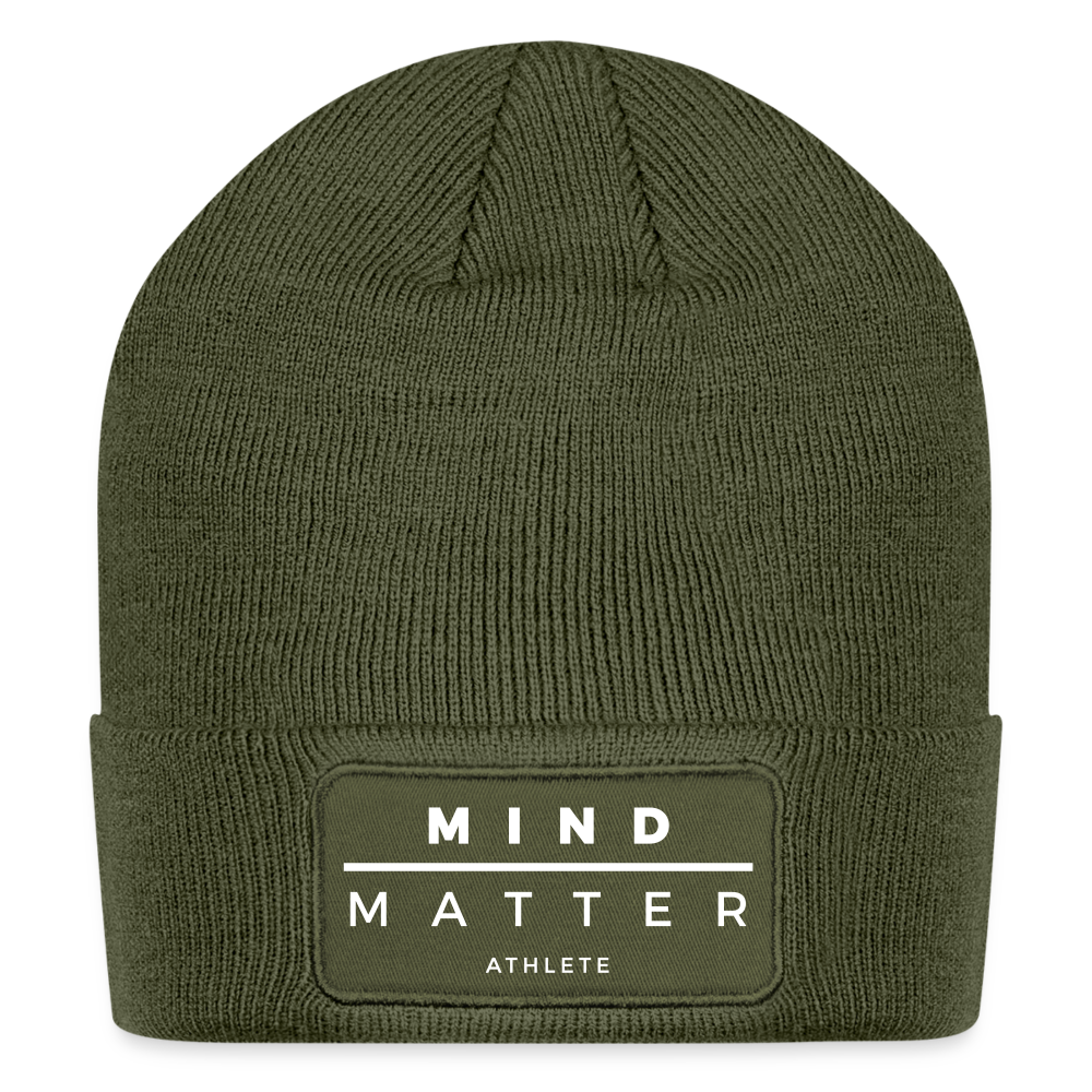 MM Athlete - Patch Beanie - olive