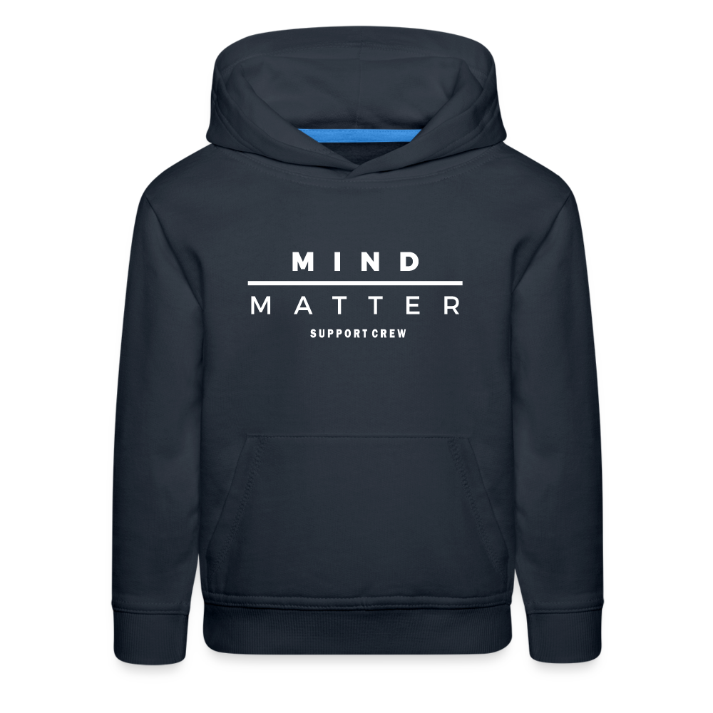 MM Support Crew- Kids‘ Premium Hoodie - navy