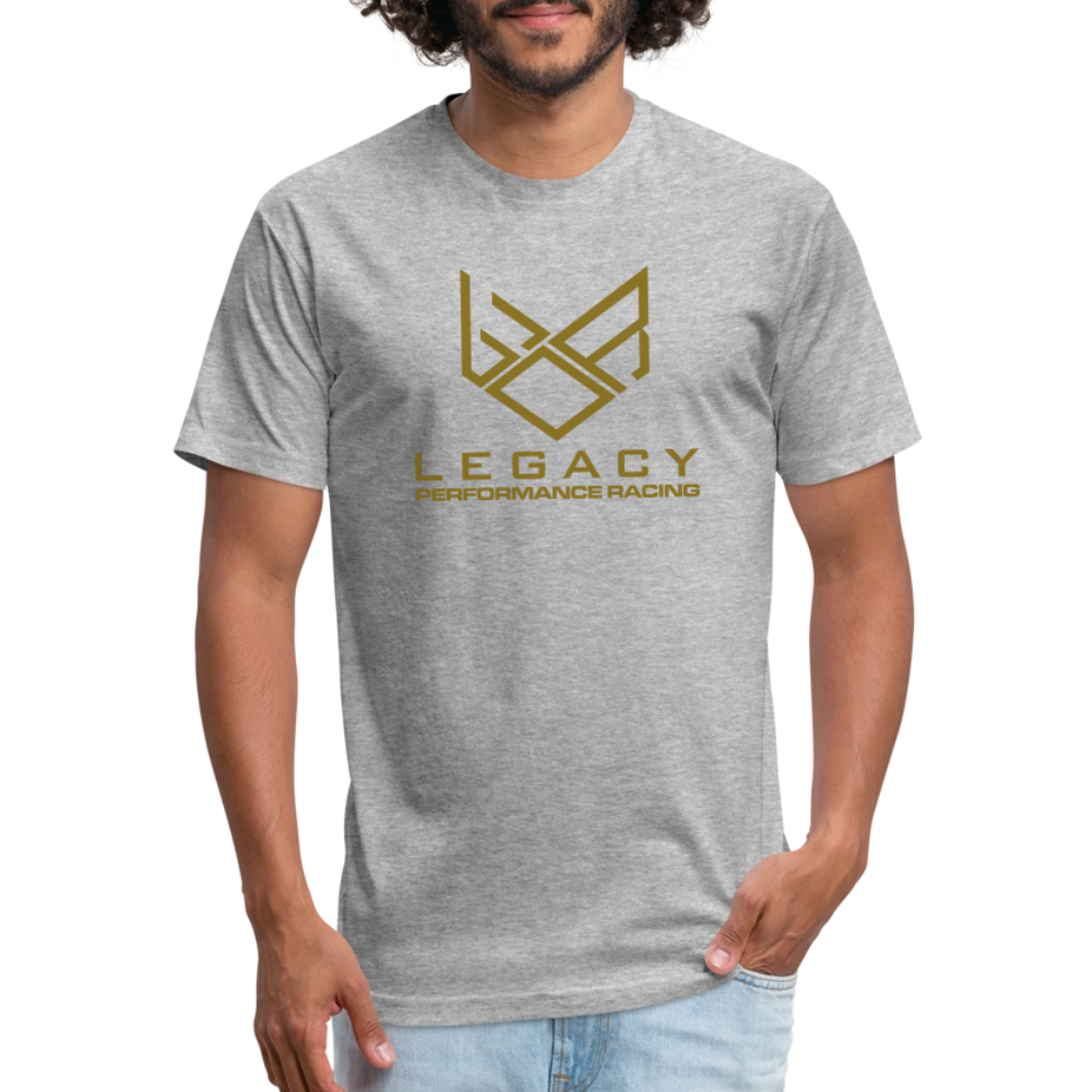 Legacy Racing Sponsors - Fitted Cotton/Poly T-Shirt by Next Level - heather gray