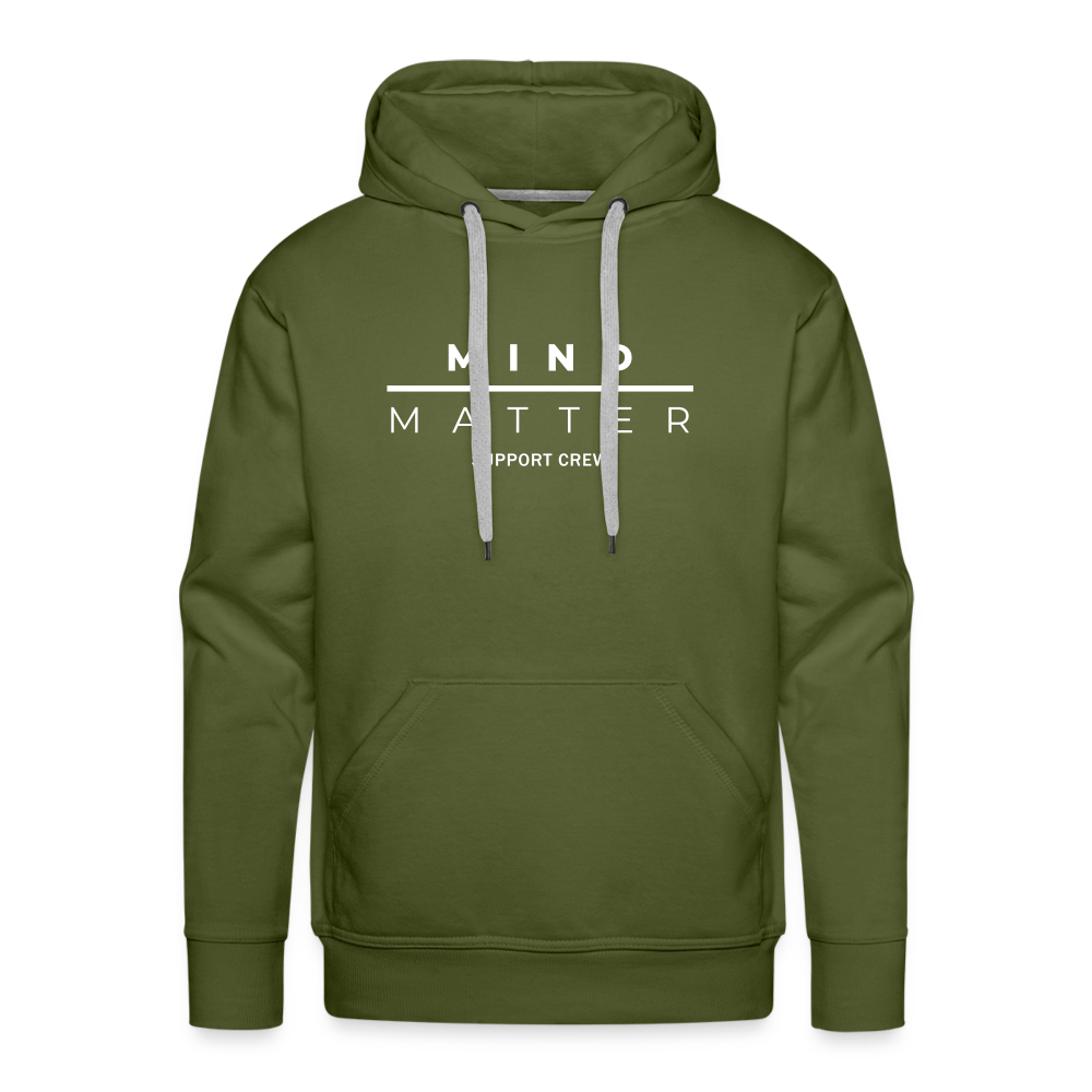 MM Support Crew - Men’s Premium Hoodie - olive green