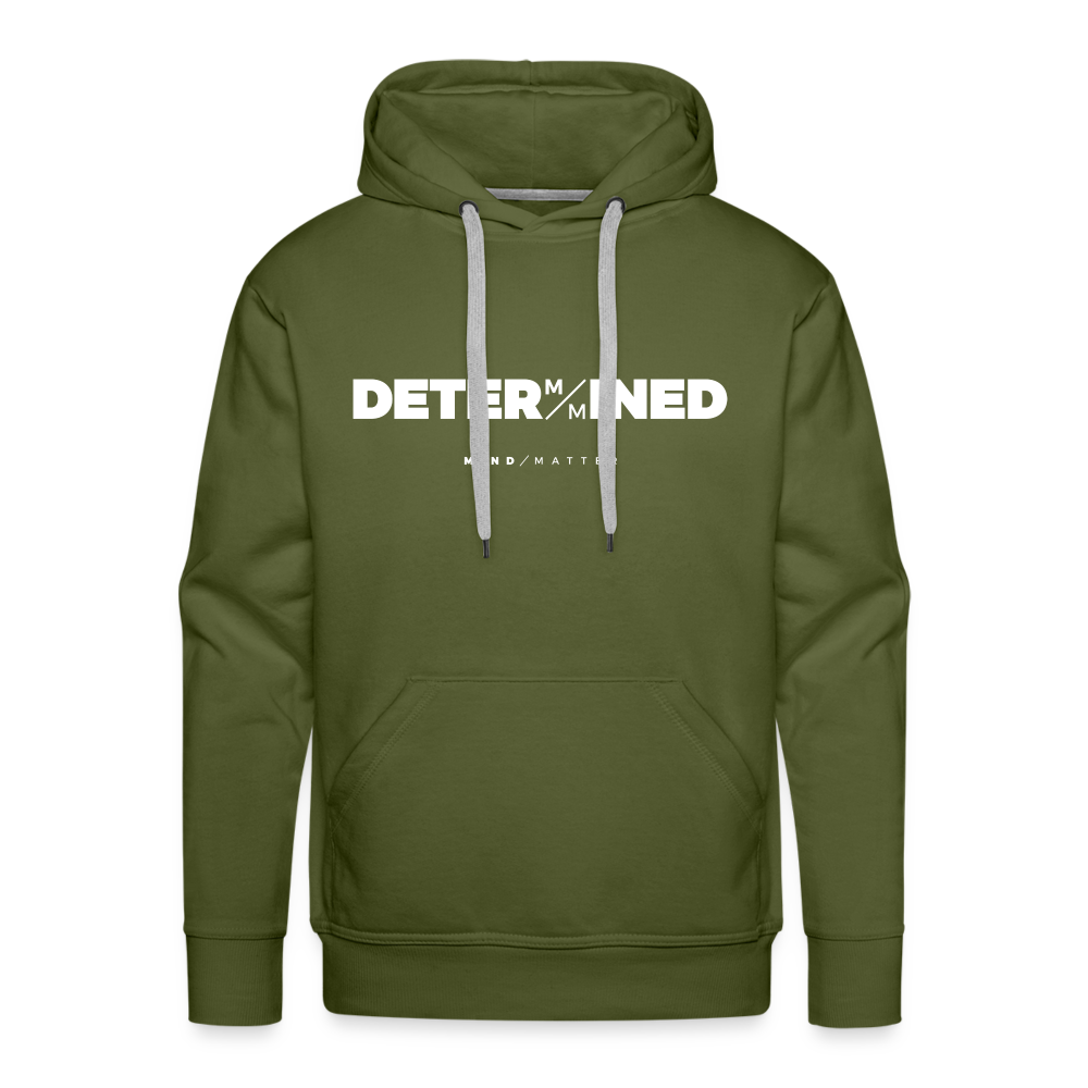 Determined- Men’s Premium Hoodie - olive green