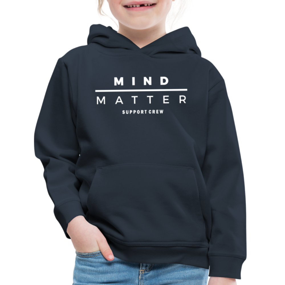 MM Support Crew- Kids‘ Premium Hoodie - navy