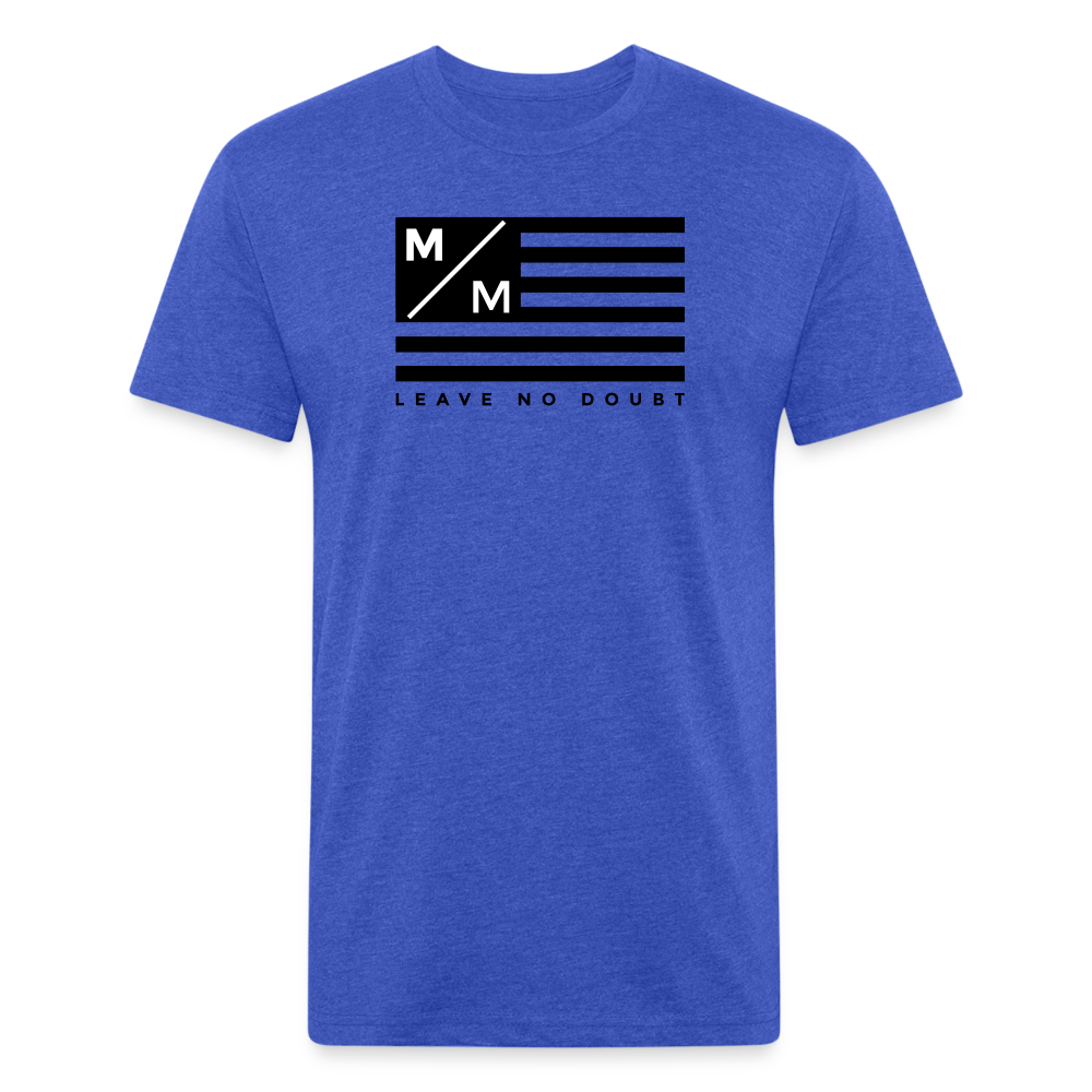 M/M Flag- Unisex T-Shirt - heather royal