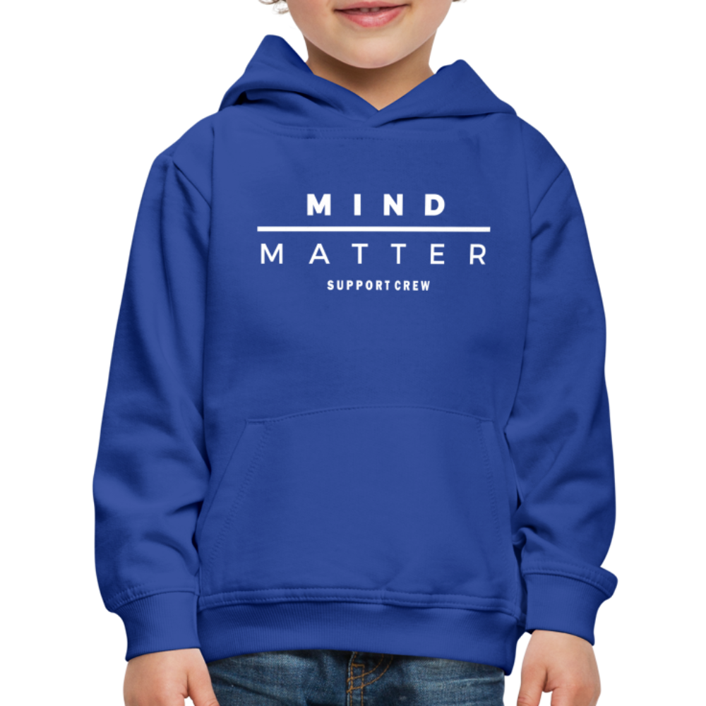 MM Support Crew- Kids‘ Premium Hoodie - royal blue