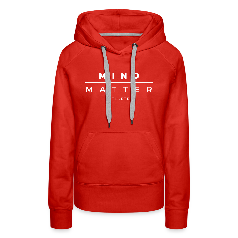 MM Athlete- Women’s Premium Hoodie - red