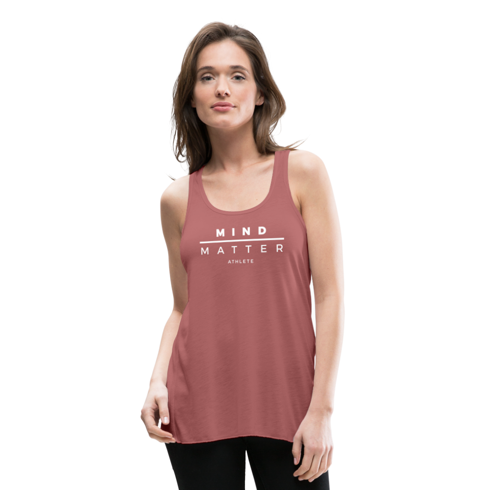MM Athlete- Women's Flowy Tank Top - mauve