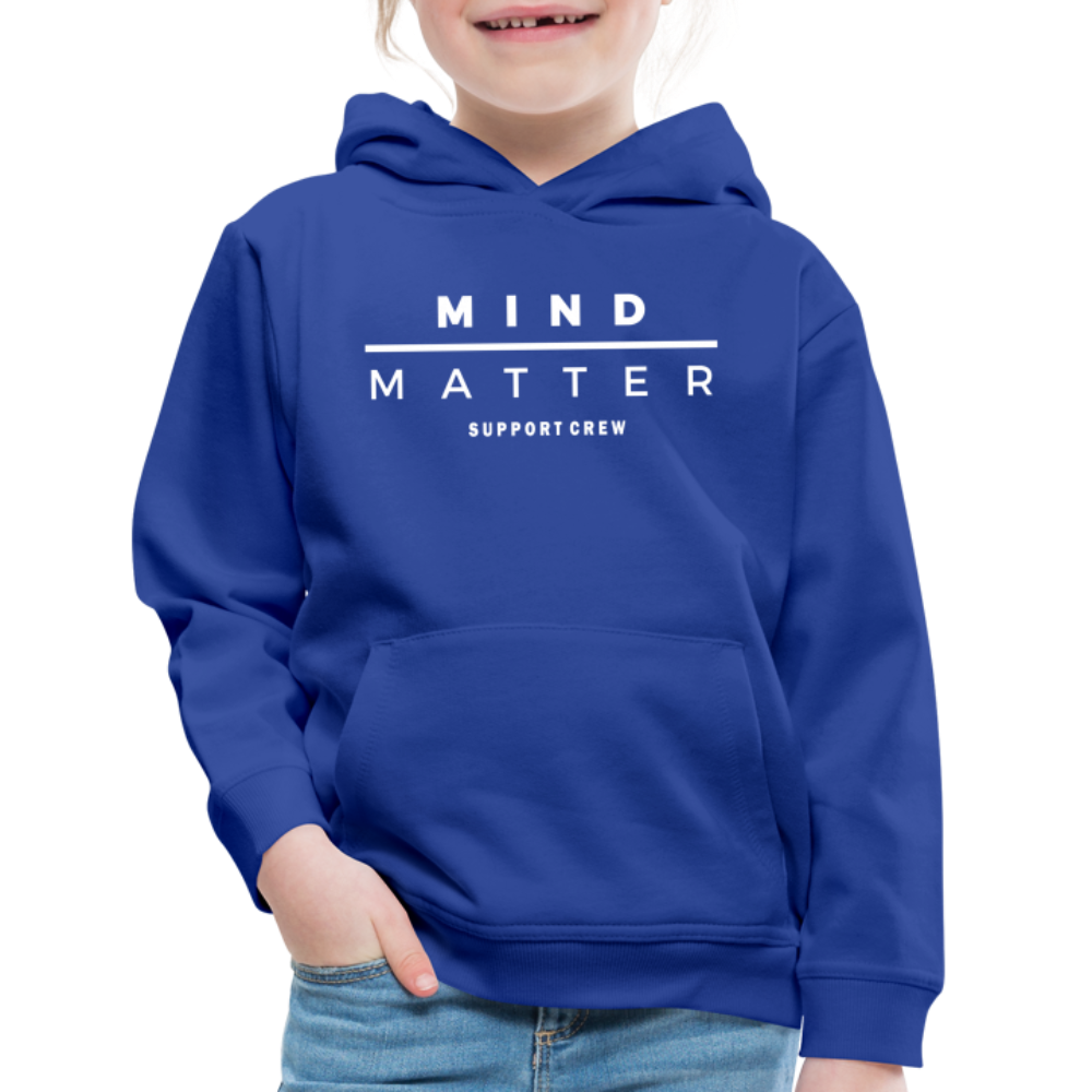 MM Support Crew- Kids‘ Premium Hoodie - royal blue