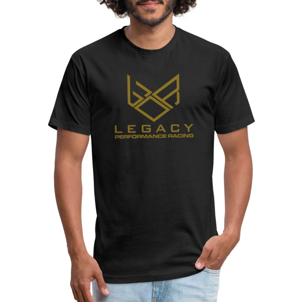 Legacy Racing Sponsors - Fitted Cotton/Poly T-Shirt by Next Level - black