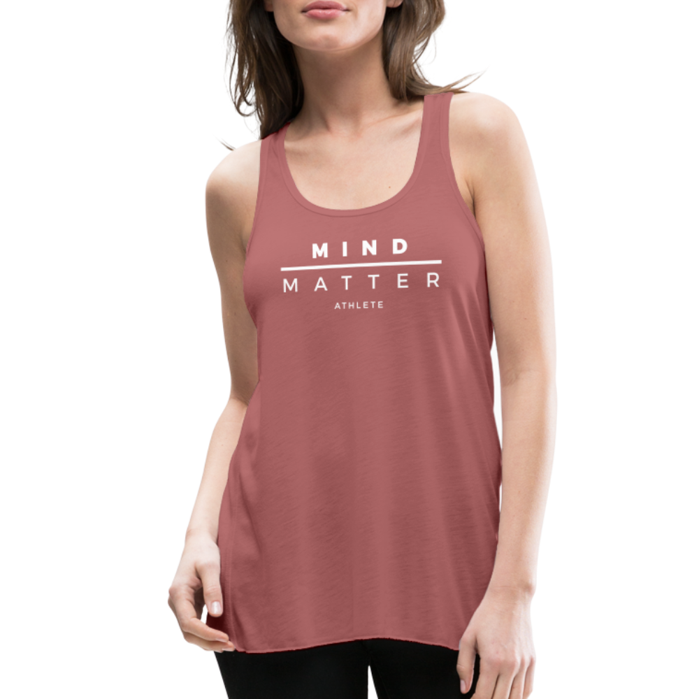 MM Athlete- Women's Flowy Tank Top - mauve