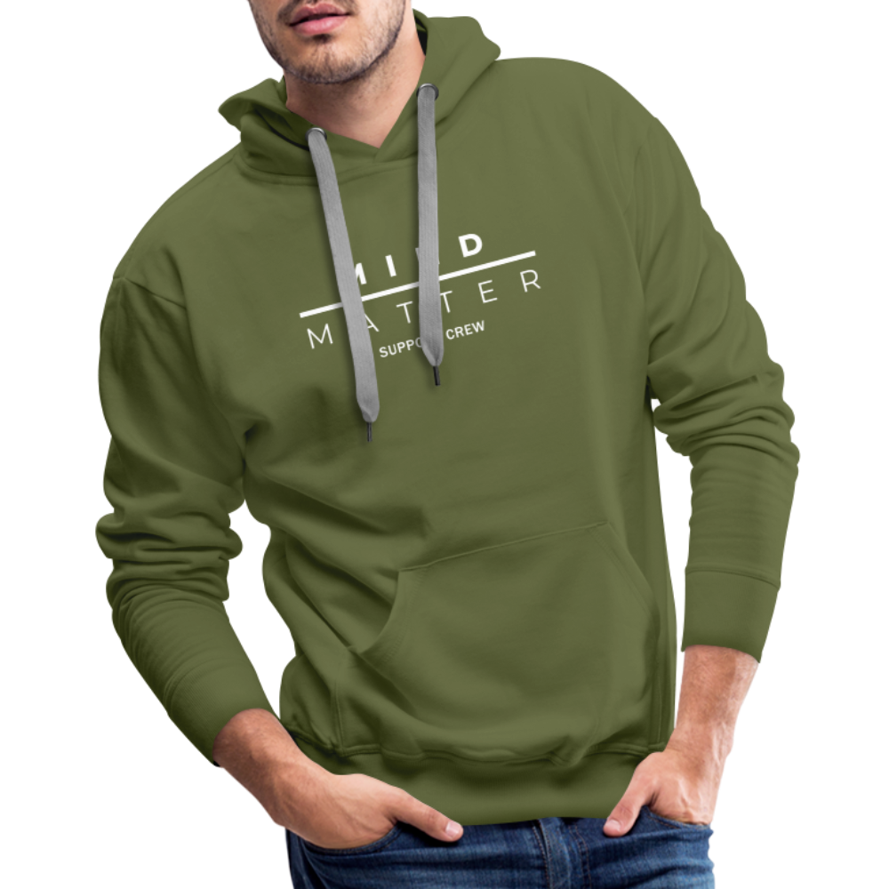 MM Support Crew - Men’s Premium Hoodie - olive green