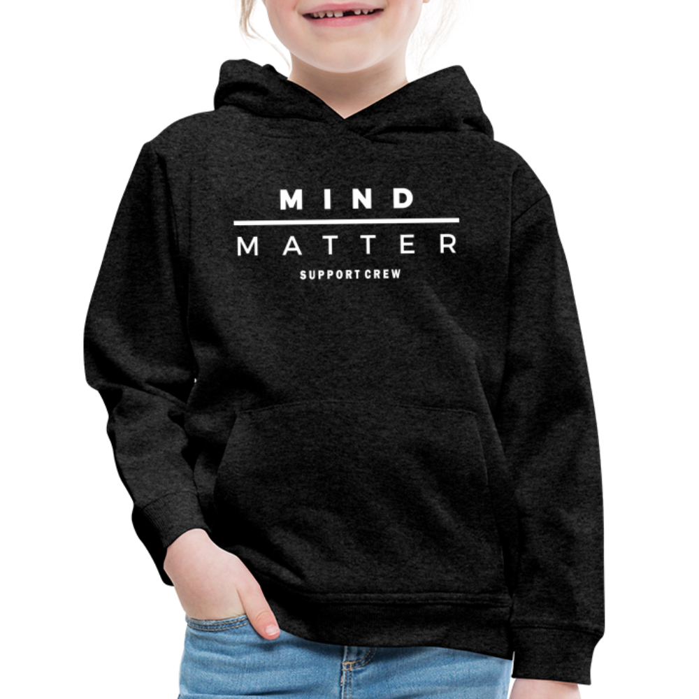 MM Support Crew- Kids‘ Premium Hoodie - charcoal grey