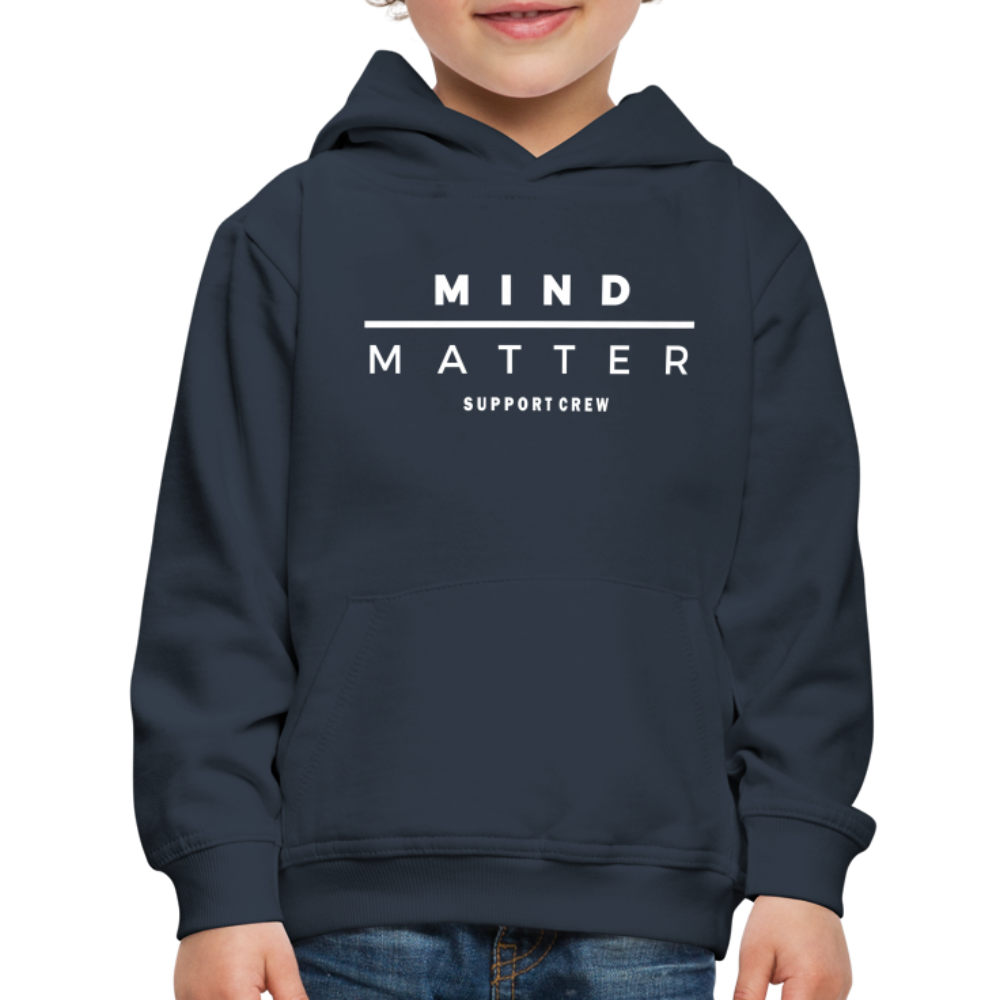 MM Support Crew- Kids‘ Premium Hoodie - navy
