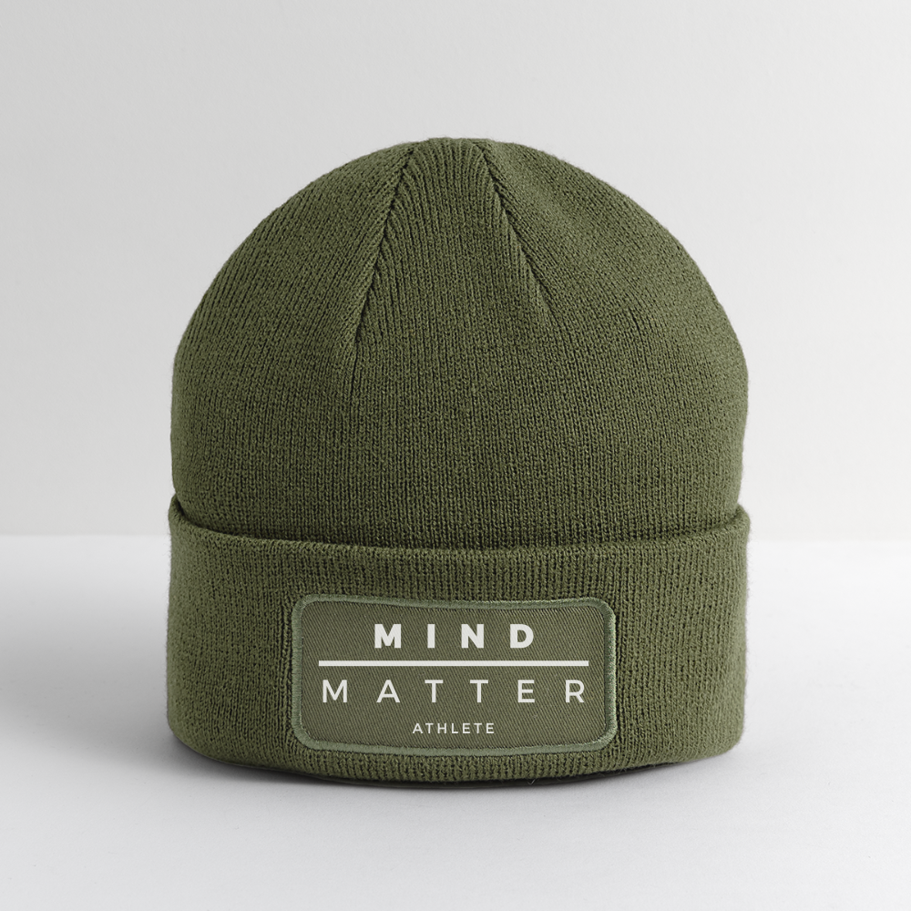 MM Athlete - Patch Beanie - olive