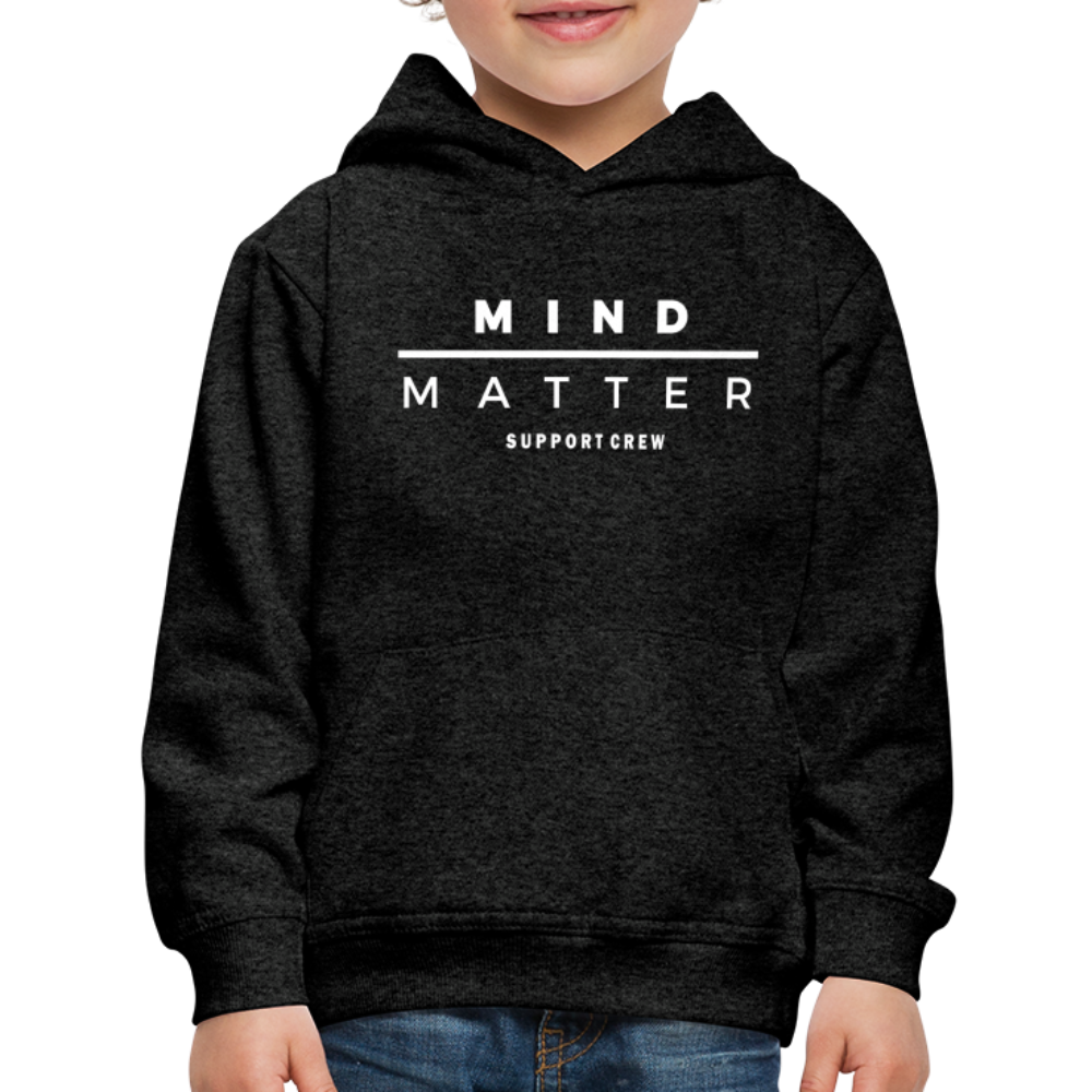 MM Support Crew- Kids‘ Premium Hoodie - charcoal grey