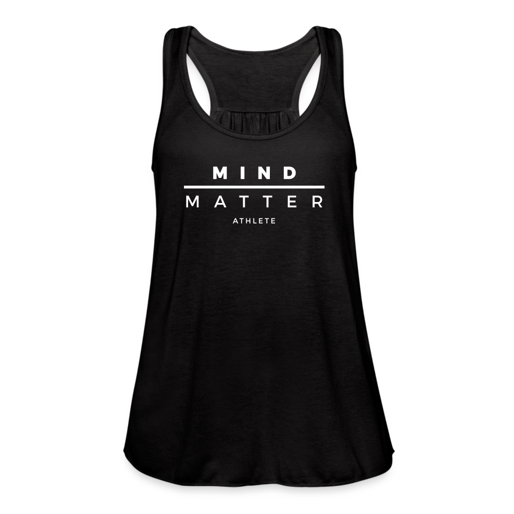MM Athlete- Women's Flowy Tank Top - black