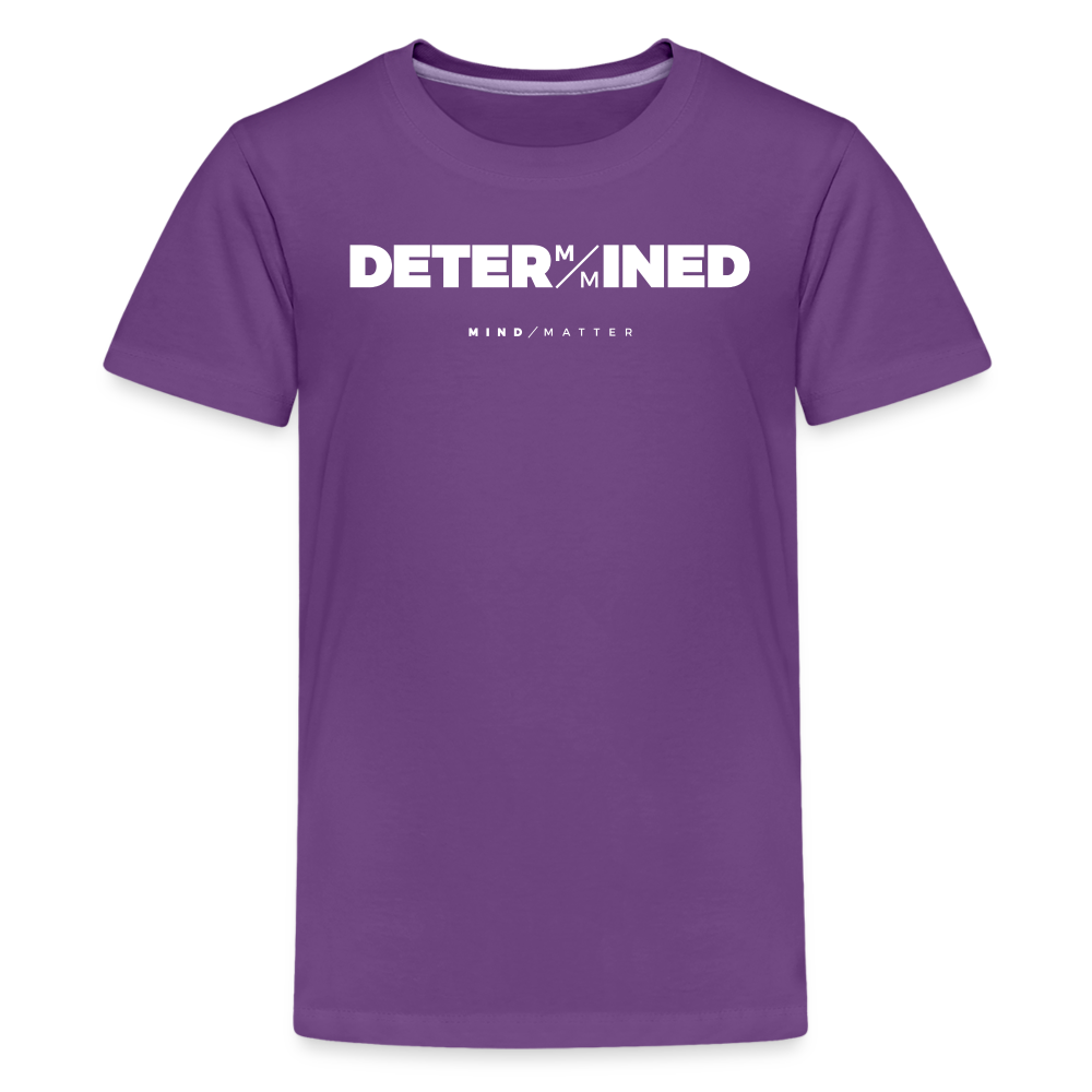 Determined- Kids' Premium T-Shirt - purple