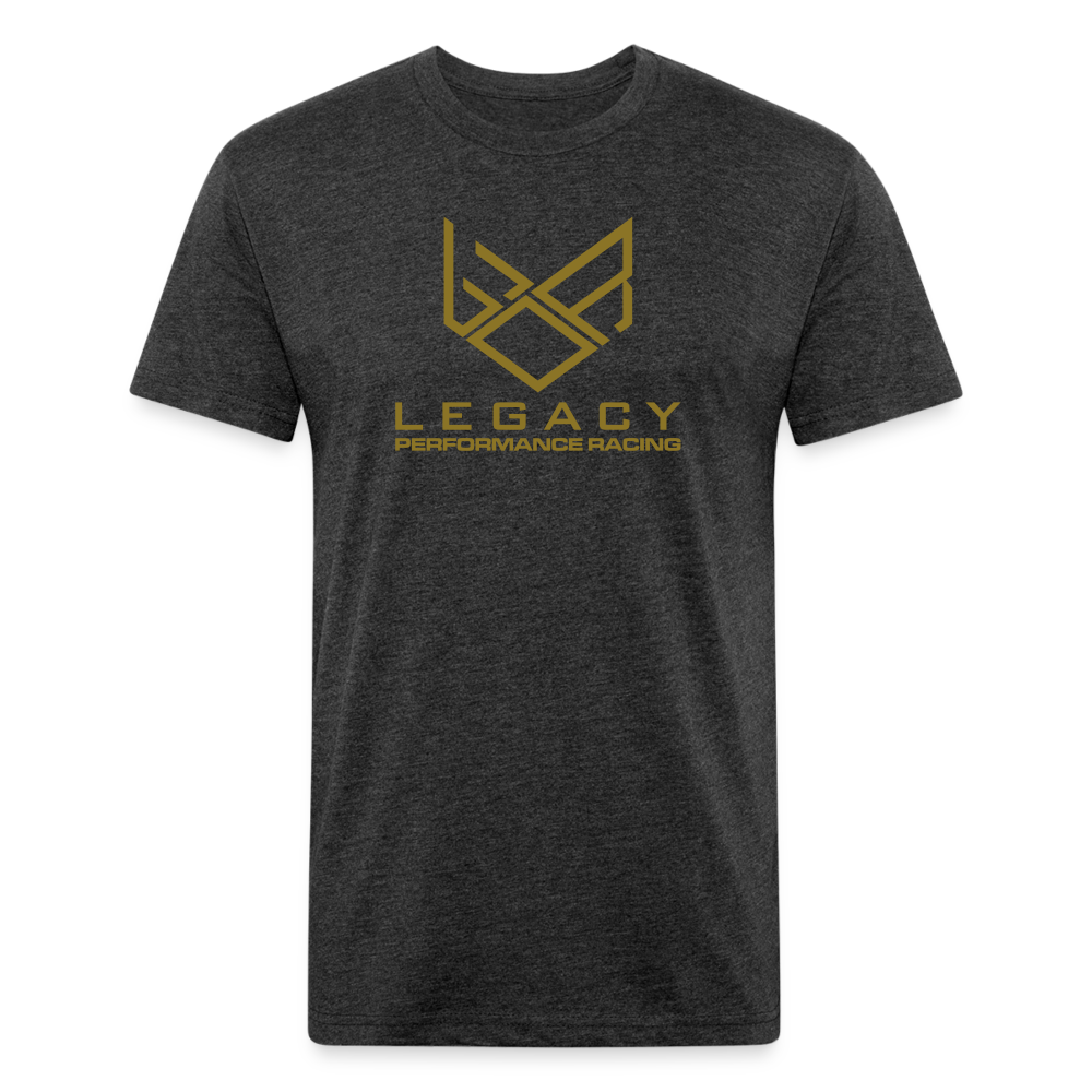 Legacy Racing Sponsors - Fitted Cotton/Poly T-Shirt by Next Level - heather black