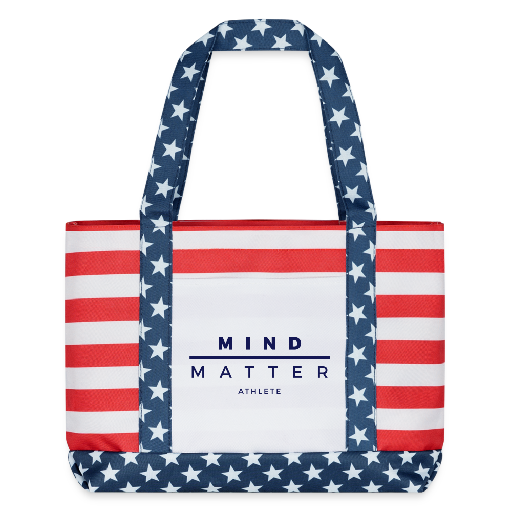 MM Athlete - Americana Tote Bag - red/white/blue