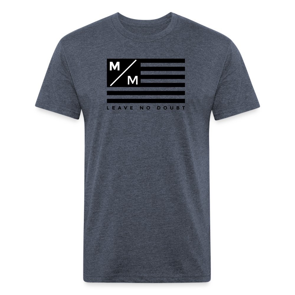 M/M Flag- Unisex T-Shirt - heather navy