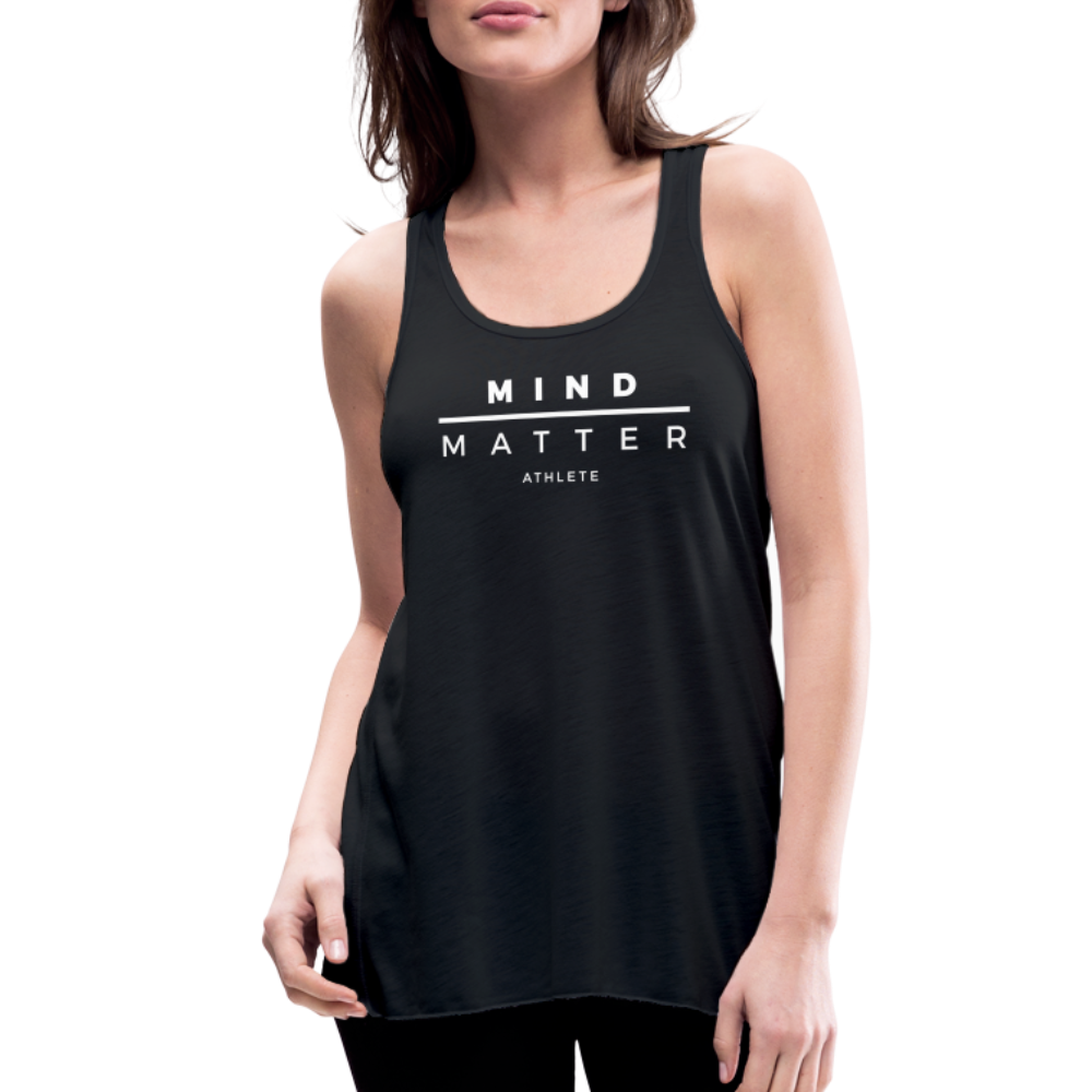 MM Athlete- Women's Flowy Tank Top - black