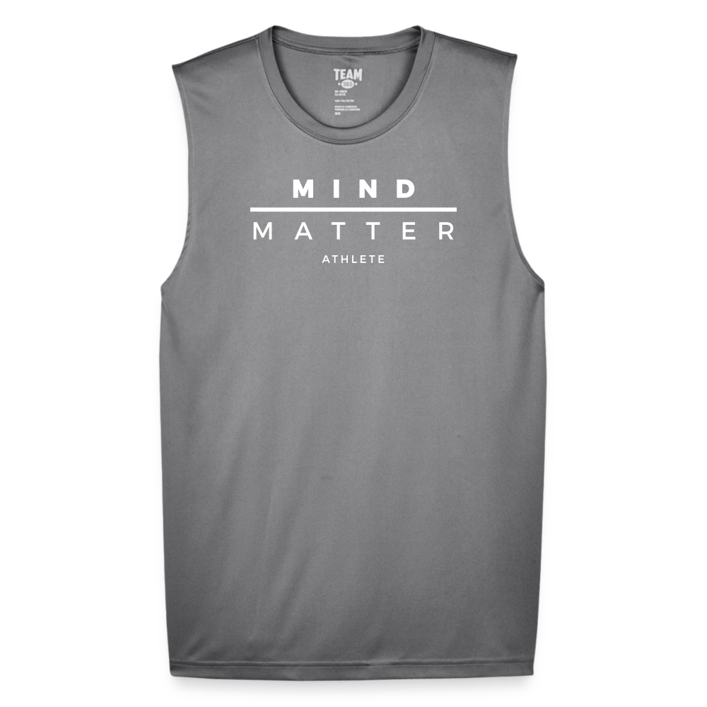 MM Athlete - Men's Zone Performance Muscle T-Shirt - graphite