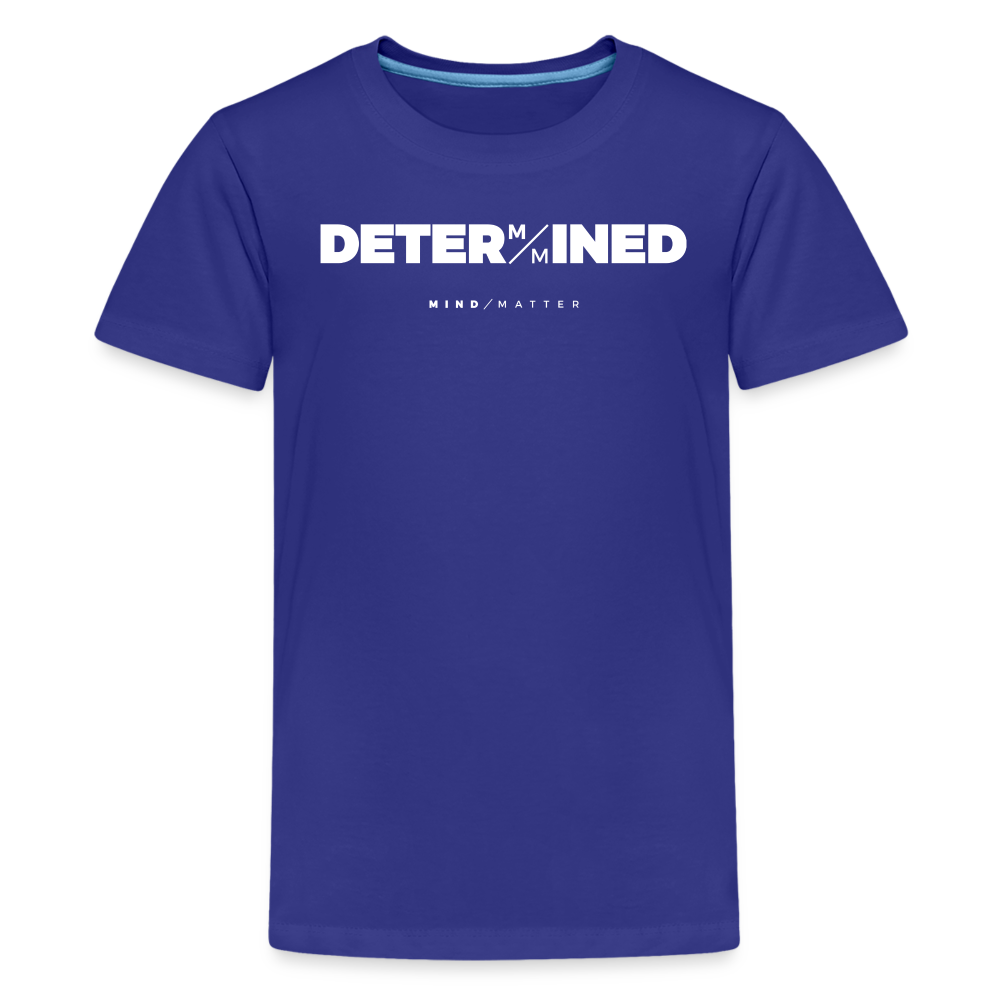 Determined- Kids' Premium T-Shirt - royal blue