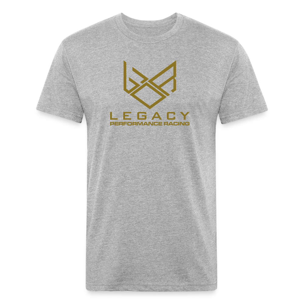 Legacy Racing Sponsors - Fitted Cotton/Poly T-Shirt by Next Level - heather gray