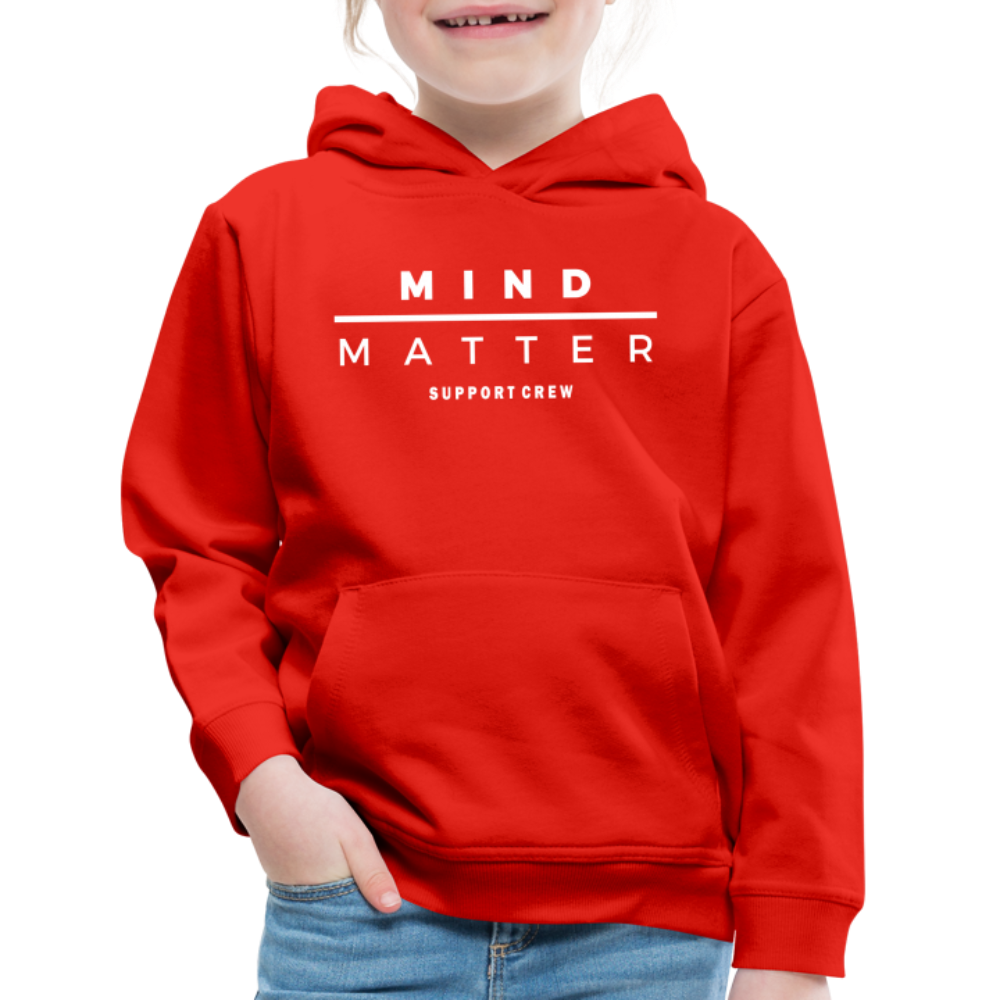 MM Support Crew- Kids‘ Premium Hoodie - red