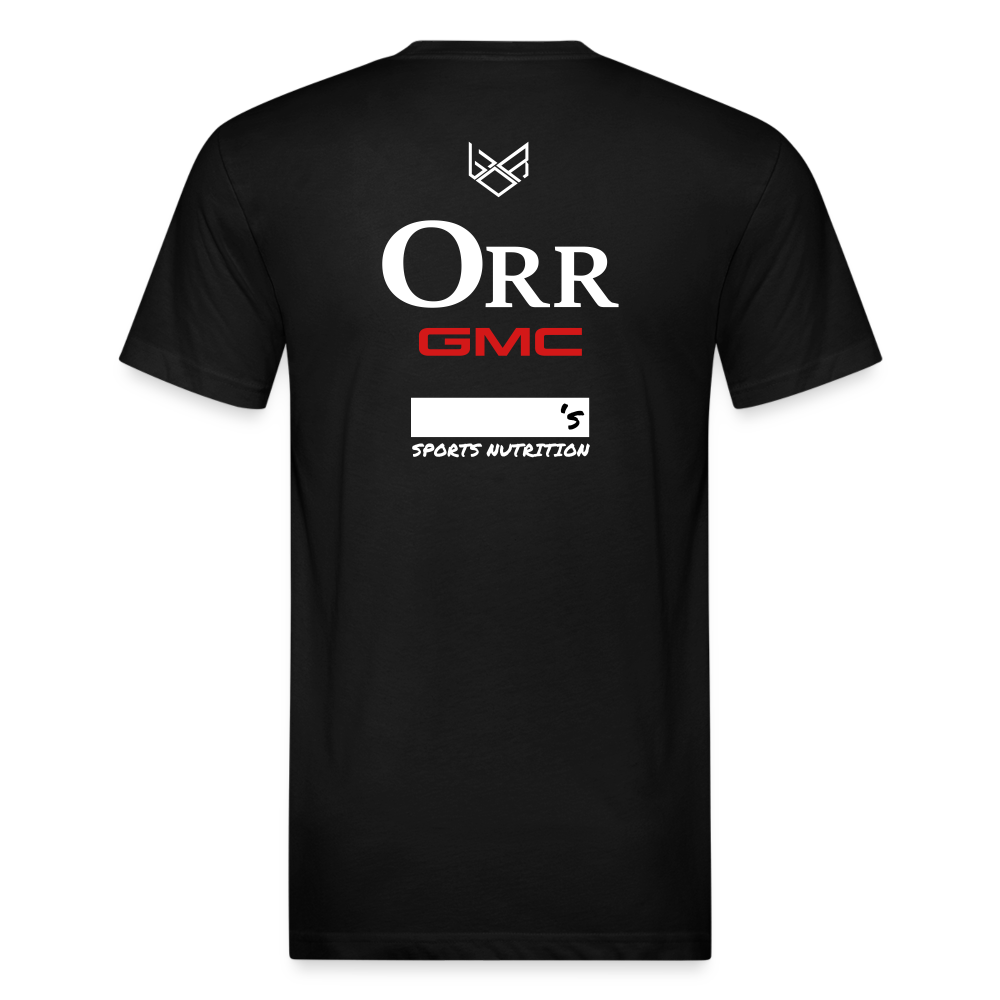 Legacy Racing Sponsors - Fitted Cotton/Poly T-Shirt by Next Level - black