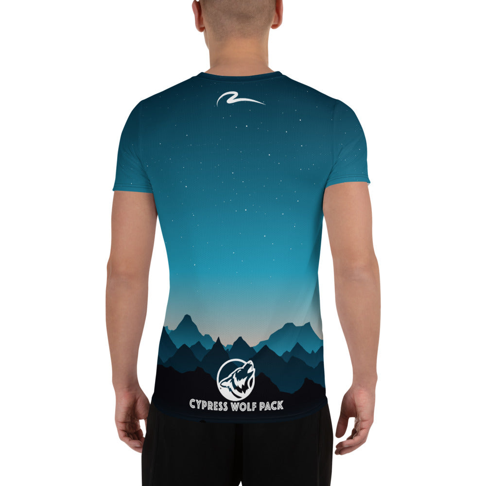 WP Blue Mountains- Men's Athletic T-shirt